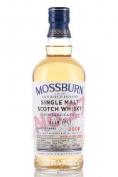 Mossburn Single Malt Scotch Vintage Cusks Glen Spey - виски Моссберн Сингл Молт Скотч Винтаж Каскс Глен Спей 0.7 л в тубе