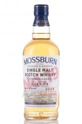 Mossburn Single Malt Scotch Vintage Cusks Glen Elgin in tube - виски Моссберн Cингл Mолт Скотч Винтаж Каскс Глен Элгин 0.7 л в тубе