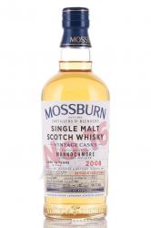 Mossburn Single Molt Scotch Vintage Mannochmore in tube - виски Моссберн Cингл Mолт Скотч Винтаж Манохмор 0.7 л в тубе