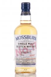 Mossburn Single Malt Scotch Vintage Casks Benrinnes in tube -  виски Моссберн Cингл Mолт Скотч Винтаж Каскс Бенриннес 0.7 л в тубе