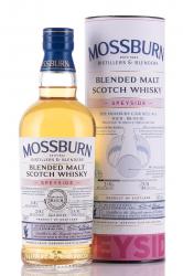 Mossburn Speyside 3 years - виски Моссберн Спейсайд 3 года 0.7 л