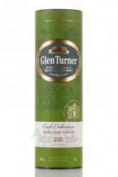 Single Malt Glen Turner Rum Сask Finish in tube - виски Сингл Молт Глен Тёрнер Ром Каск Финиш в тубе 0.7 л