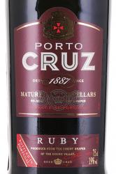 Porto Cruz Ruby - портвейн Порто Круз Руби 0.75 л