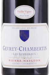 Pierre Naigeon Gevrey-Chambertin Les Echezeaux Vieilles Vignes AOC - вино Пьер Нежон Жевре-Шамбертен Лез Эшезо Вьей Винь 0.75 л 2014 год