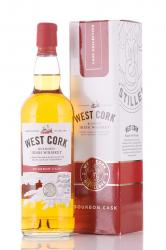 West Cork Bourbon Cask in gidt box 0.7 л в подарочной коробке