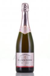 H. Goutorbe Brut Rose Grand Cru Champagne AOC - шампанское А.Гуторб Розе Гран Крю Шампань 0.75 л