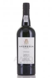 Porto Andresen Vintage 2011 Wooden Box - портвейн Андресен Винтаж 2011 год 0.7 л в д/у