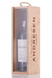 Porto Andresen Vintage 2011 Wooden Box - портвейн Андресен Винтаж 2011 год 0.7 л в д/у