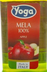 Yoga Mela Juice - сок Йога Яблоко 0.2 л этикетка