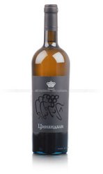 вино Tsarskoe Premium Tsinandali 0.75 л белое сухое