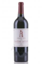 Chateau Latour Premier Grand Cru Classe Paulliac AOC - вино Шато Латур Премье Гран Крю Классе Пойяк 2012 год 0.75 л красное сухое