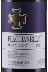 вино Flaccianello Della Pieve Colli Toscana Central IGT 2009 0.75 л этикетка