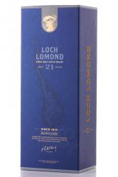 Loch Lomond Single Malt 21 years old in gift box - виски Лох Ломонд Сингл Молт 21 год 0.7 л в п/у