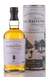 Balvenie Stories The Edge of Burhead Wood 19 years in tube - виски Балвени Сторис Эдж оф Бернхэд Вуд 19 лет 0.7 л в тубе