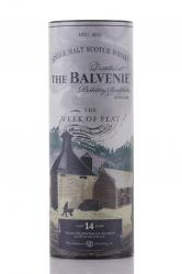 Balvenie Stories Week of Peat 14 years in tube - виски Балвeни Сторис Вик оф Пит 14 лет 0.7 л в тубе