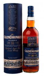 Glendronach 18 years Allardice - виски Глендронах Аллардис 18 лет 0.7 л