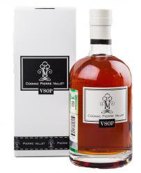 Pierre Vallet VSOP gift box - коньяк Пьер Валле ВСОП 0.7 л в п/у