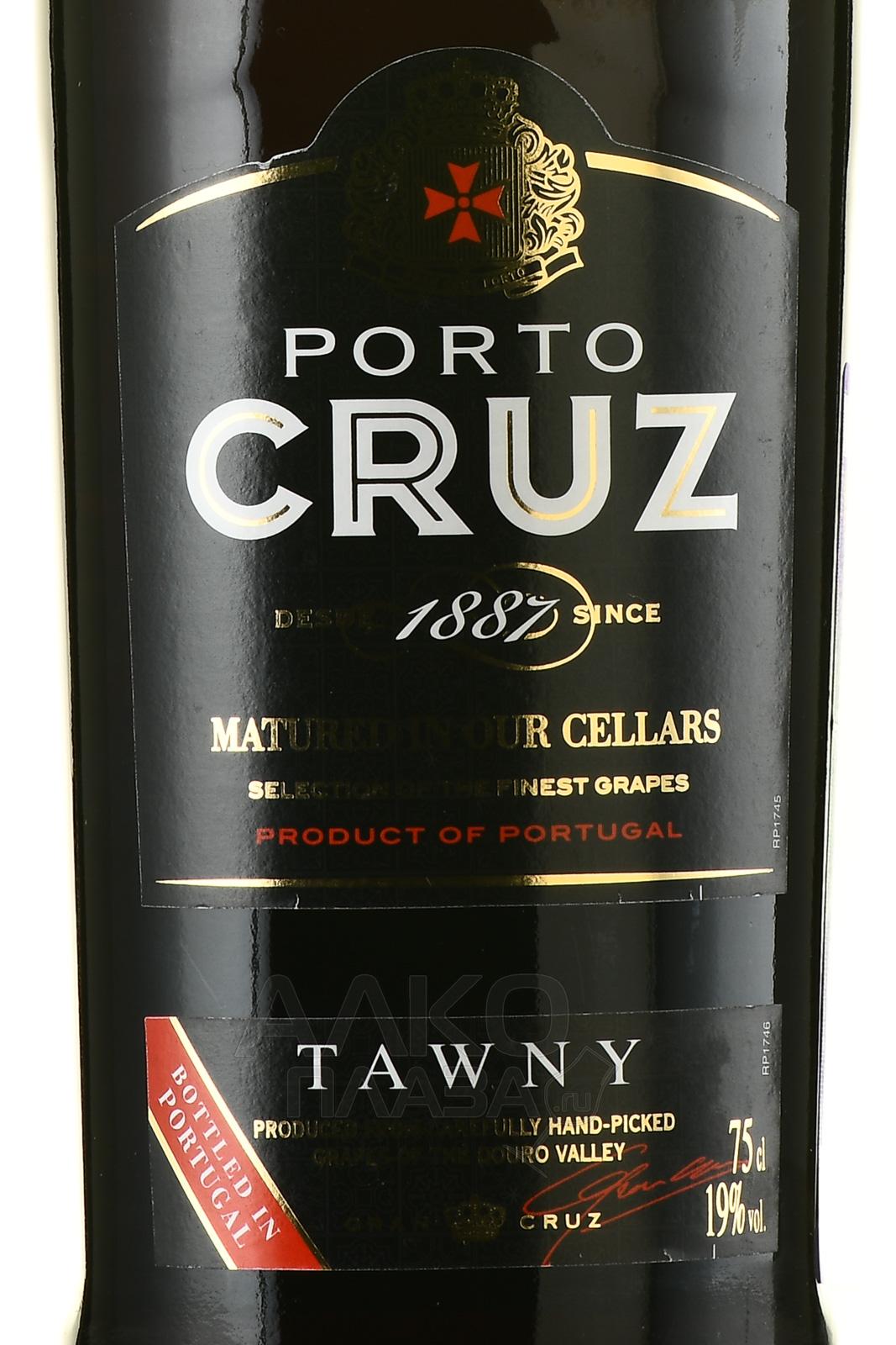 Porto Cruz Tawny - купить портвейн Порто Круз Тони 0.75 л - цена