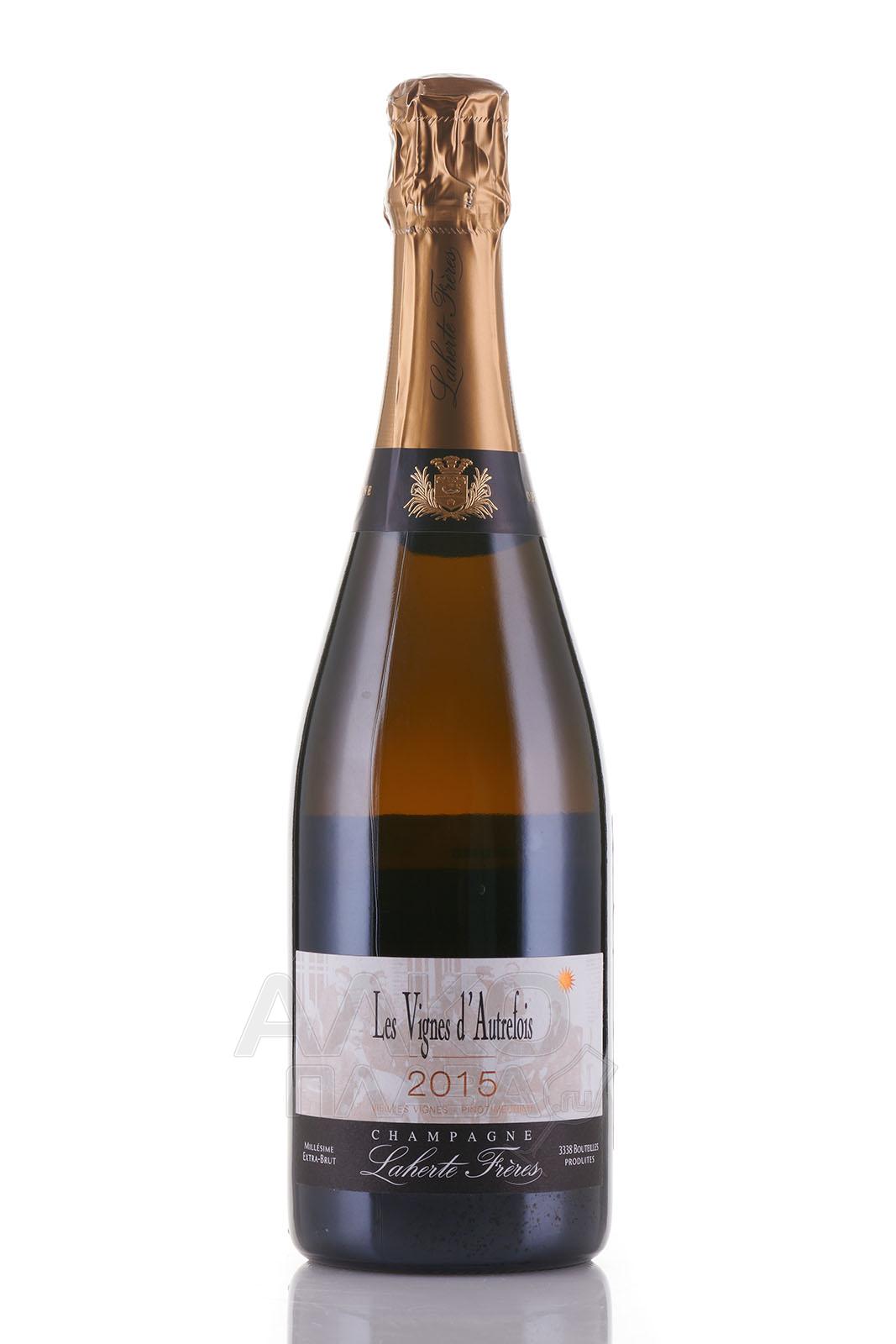 Laherte Freres Les Vignes d’Autrefois - шампанское Лаэрт Фрер Ле Винь Д’Отрефуа 0.75 л экстра брют белое