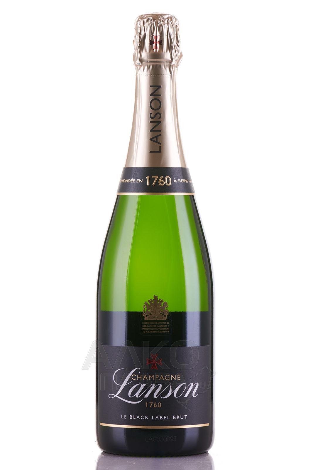 Lanson Le Black Label Brut - купить шампанское Лансон ле Блэк Лейбл ...