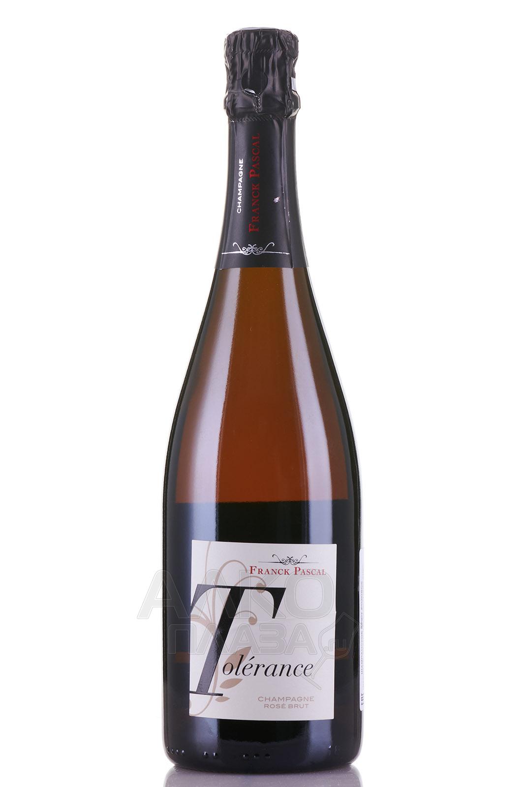 Franck Pascal Tolerance Brut Rose - шампанское Франк Паскаль Толеранс Брют Розе 0.75 л