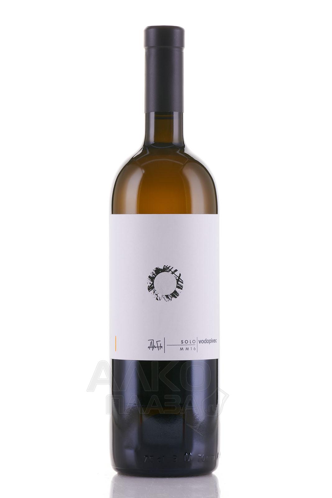 Vodopivec Solo Vitovska - вино Соло Витовска 0.75 л белое сухое
