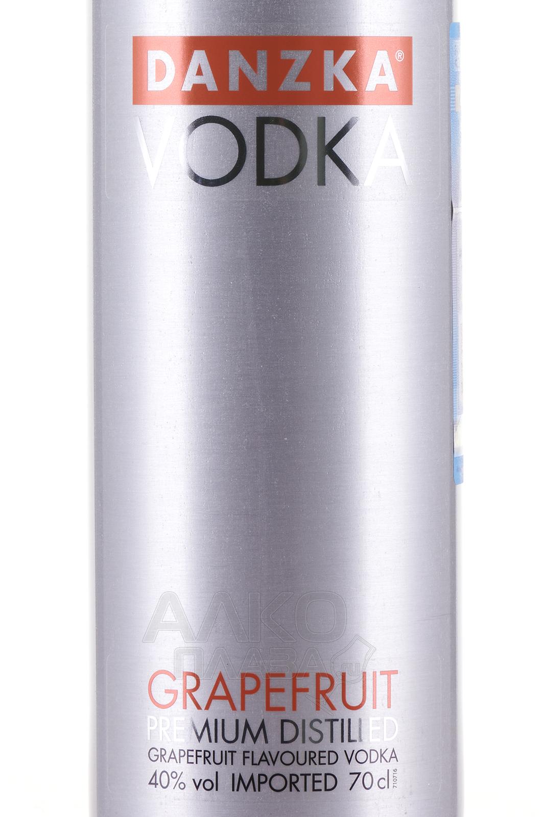 Danzka Grapefruit - купить водку Данска Грейпфрут 0.7 л - цена