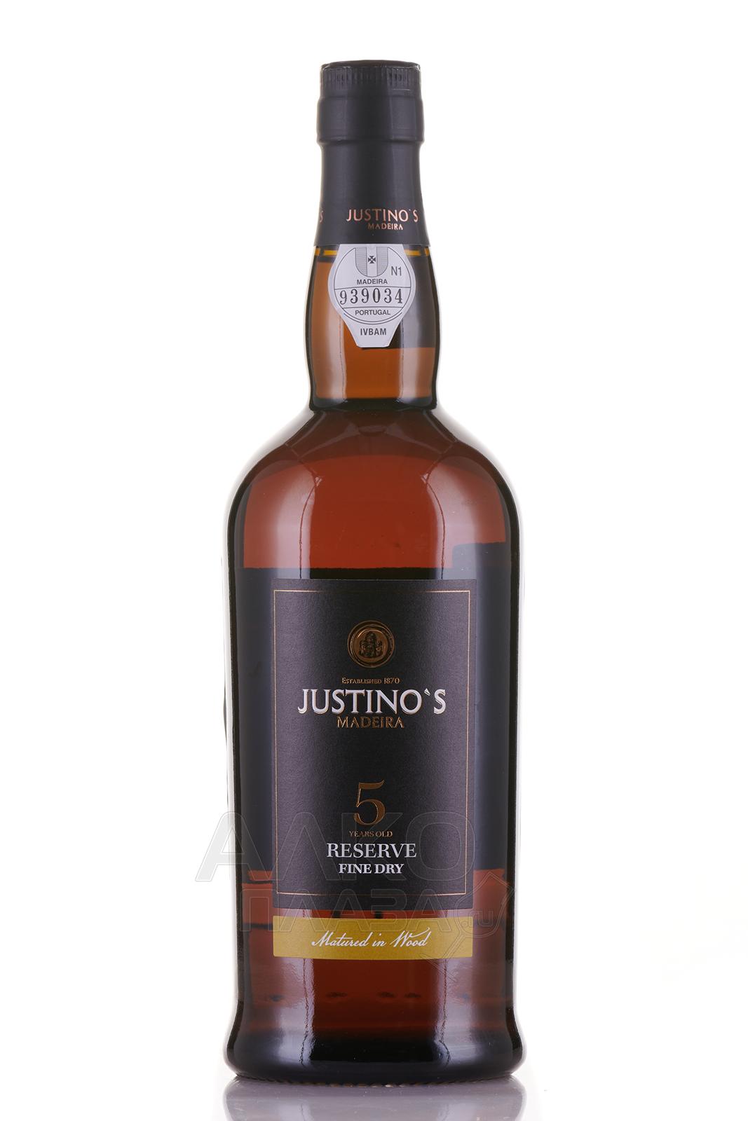 Мадера Justino’s Madeira Reserve Fine Dry 5 Years Old 0.75 л 