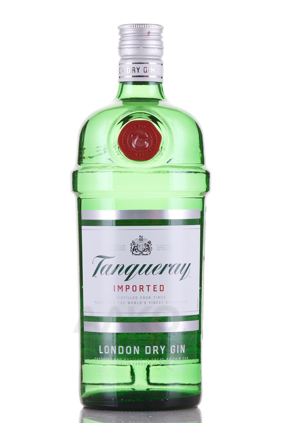 Gin Tanqueray London Dry - купить джин Танкерей Лондон Драй 1 л - цена