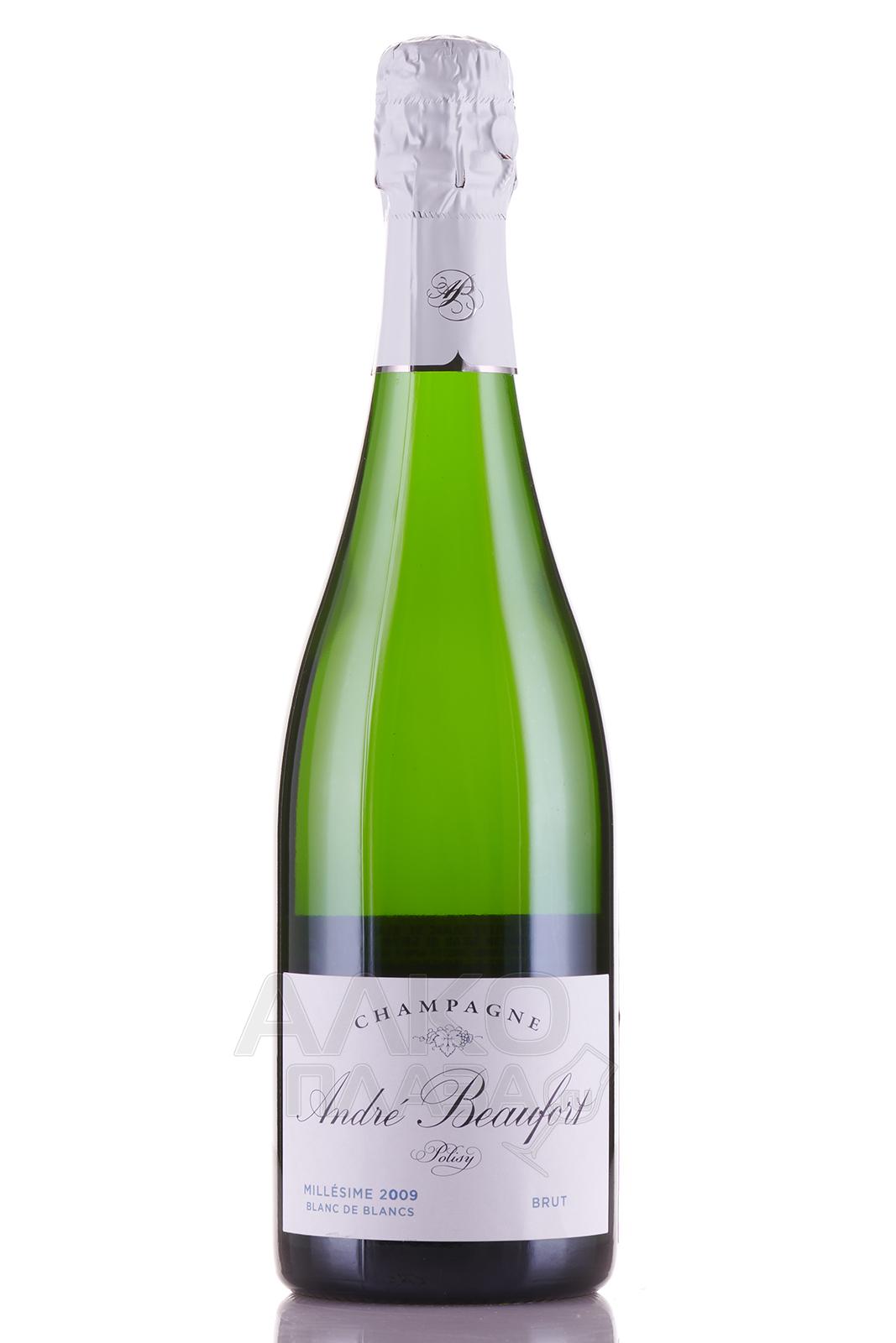 Andre Beaufort Polisy Blanc de Blancs - шампанское Андре Бофор Полизи Блан Де Блан 0.75 л экстра брют белое