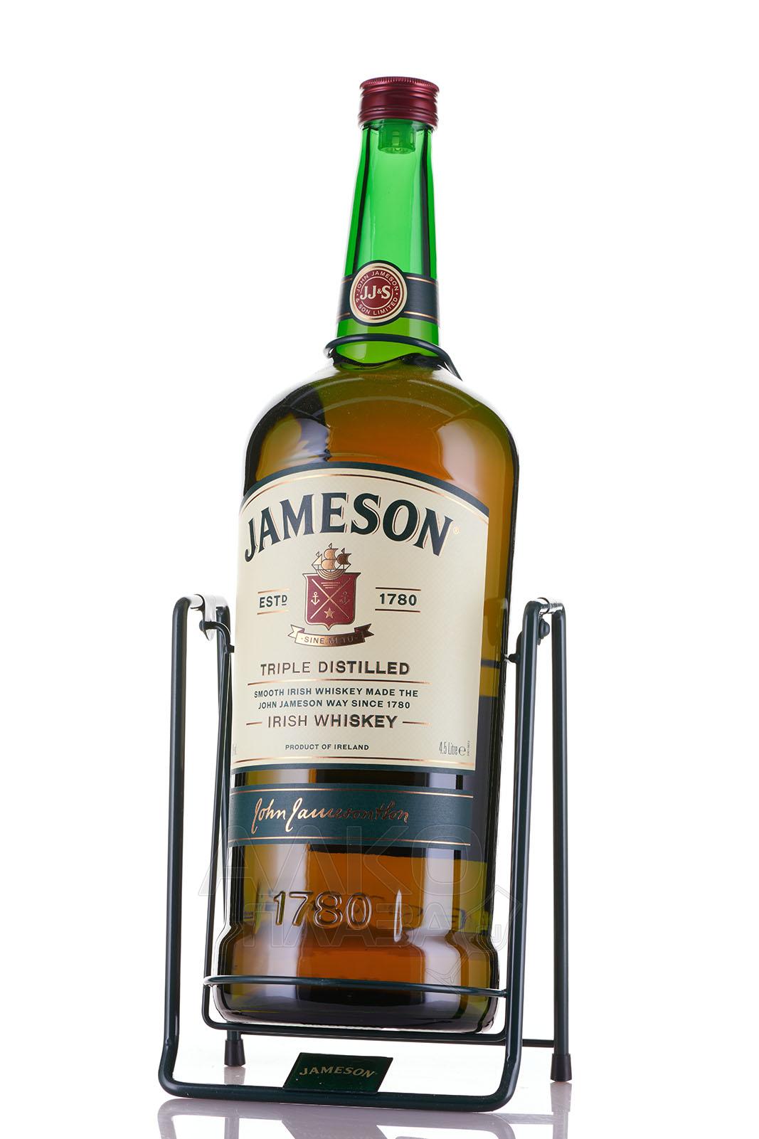 Jameson - виски Джемесон 4.5 л на качелях