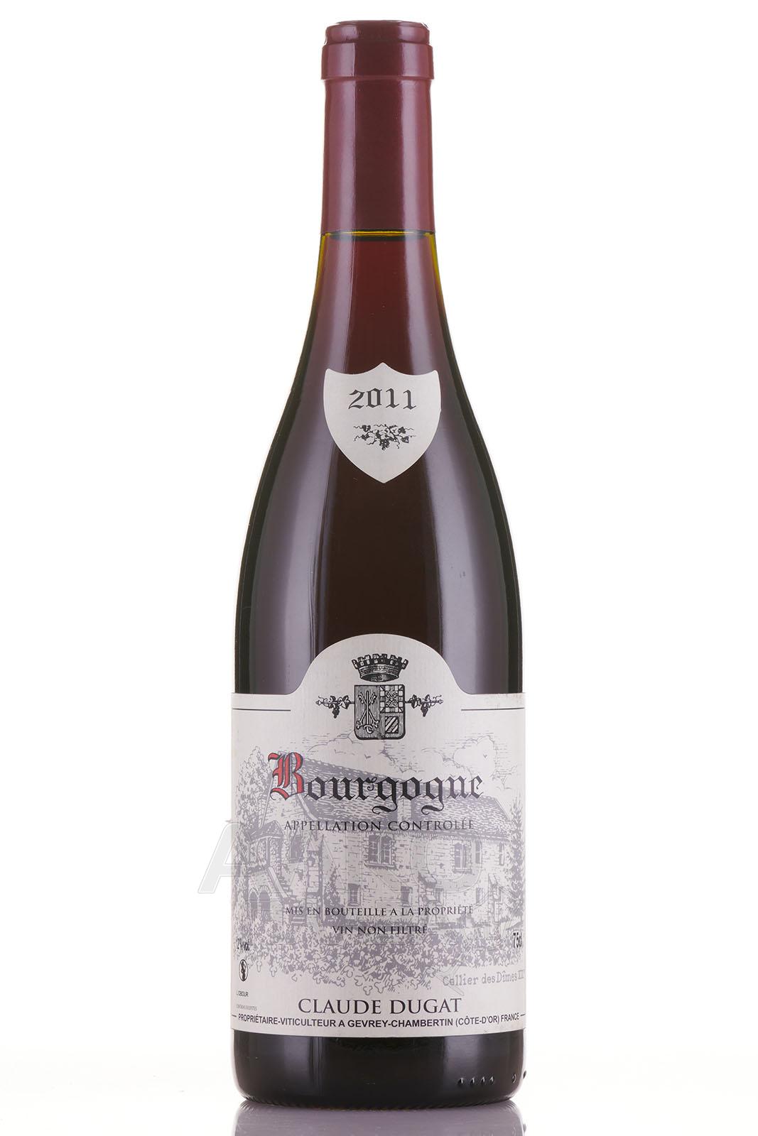 Claude Dugat Bourgogne - вино Клод Дюга  Бургонь 0.75 л красное сухое
