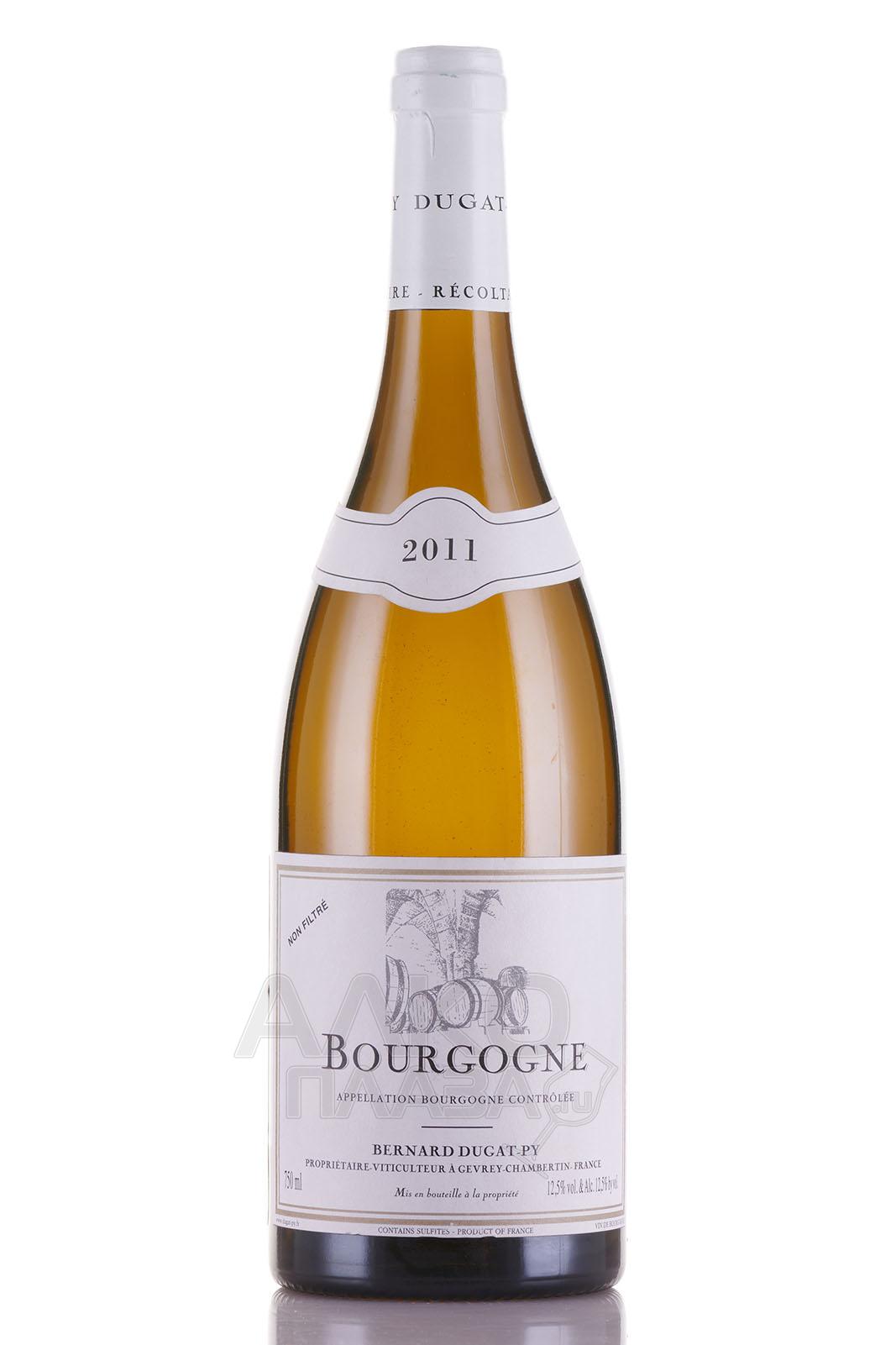 Domaine Bernard Dugat-Py Bourgogne AOC Blanc - вино Бернар Дюга-Пи Бургонь Блан 0.75 л белое сухое