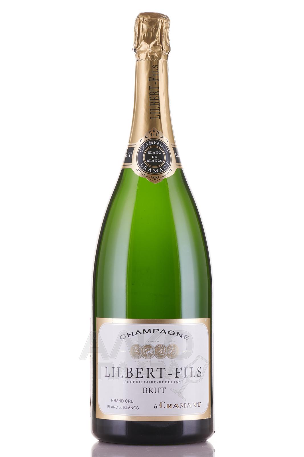 Lilbert-Fils Cramant Grand Cru Blanc de Blancs Brut - шампанское Лильбер Фис Гран Крю Блан де Блан 1.5 л