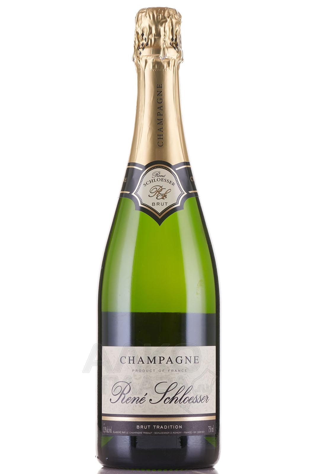 Rene Schloesser Brut Tradition - купить шампанское Рене Шлоссер Брют ...