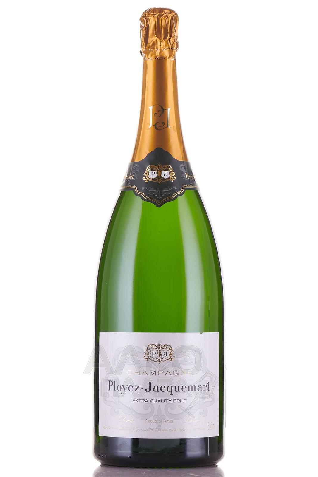 Champagne Ployez-Jacquemart Extra Quality Brut - шампанское Шампань Плойе-Жакмар Экстра Кволити Брют 1.5 л