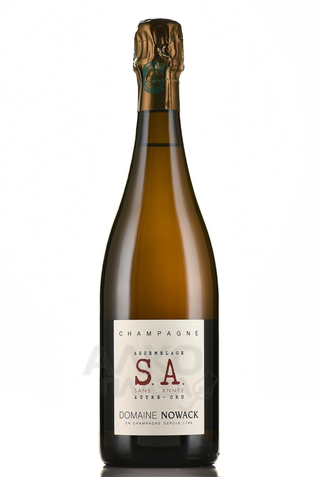 S.A. Sans Annees - шампанское С.А. Сан Анне АОК 0.75 л белое экстра брют