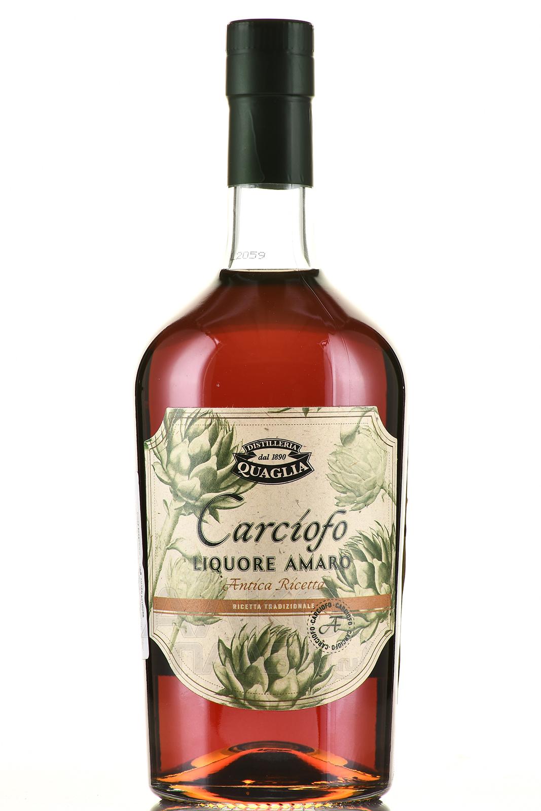 Liquore Quaglia Amaro Carciofo - ликер Куалья Амаро Артишок 0.7 л