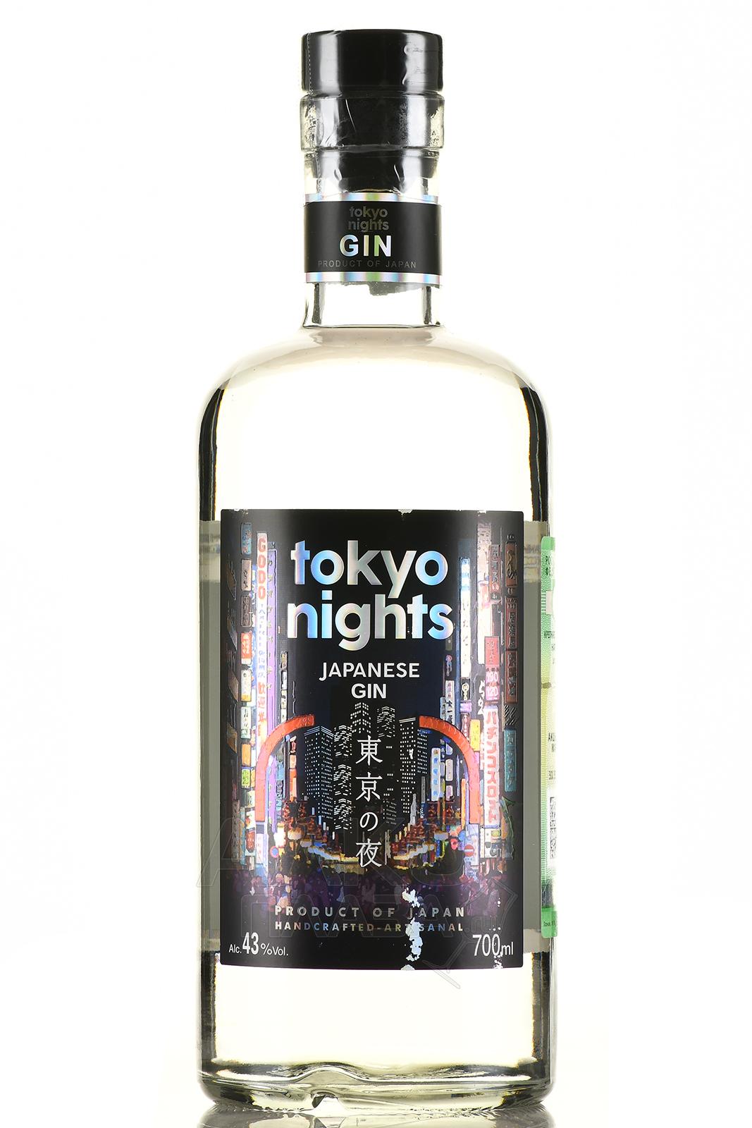 Gin Tokyo Nights - джин Токио Найтс 0.7 л