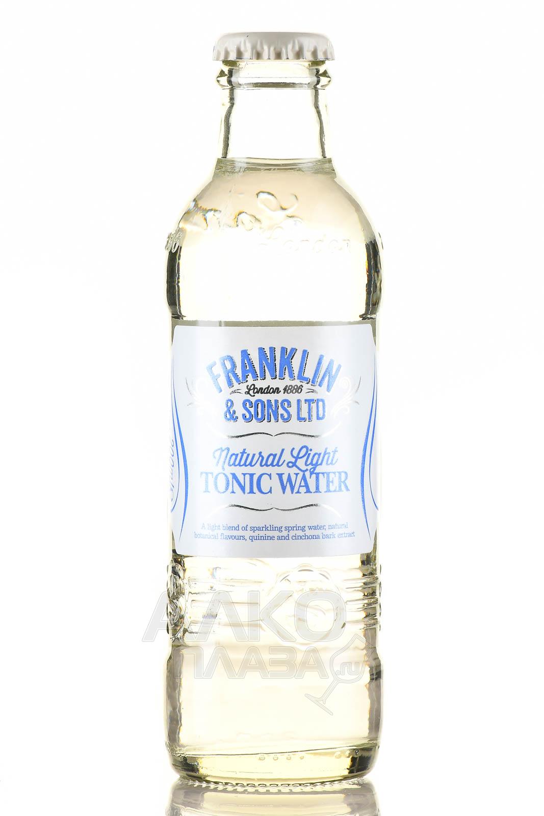 Franklin & Sons, Natural Light Tonic - тоник Франклин Энд Санс Нэйчрал Лайт 0.2 л безалкогольный газированный