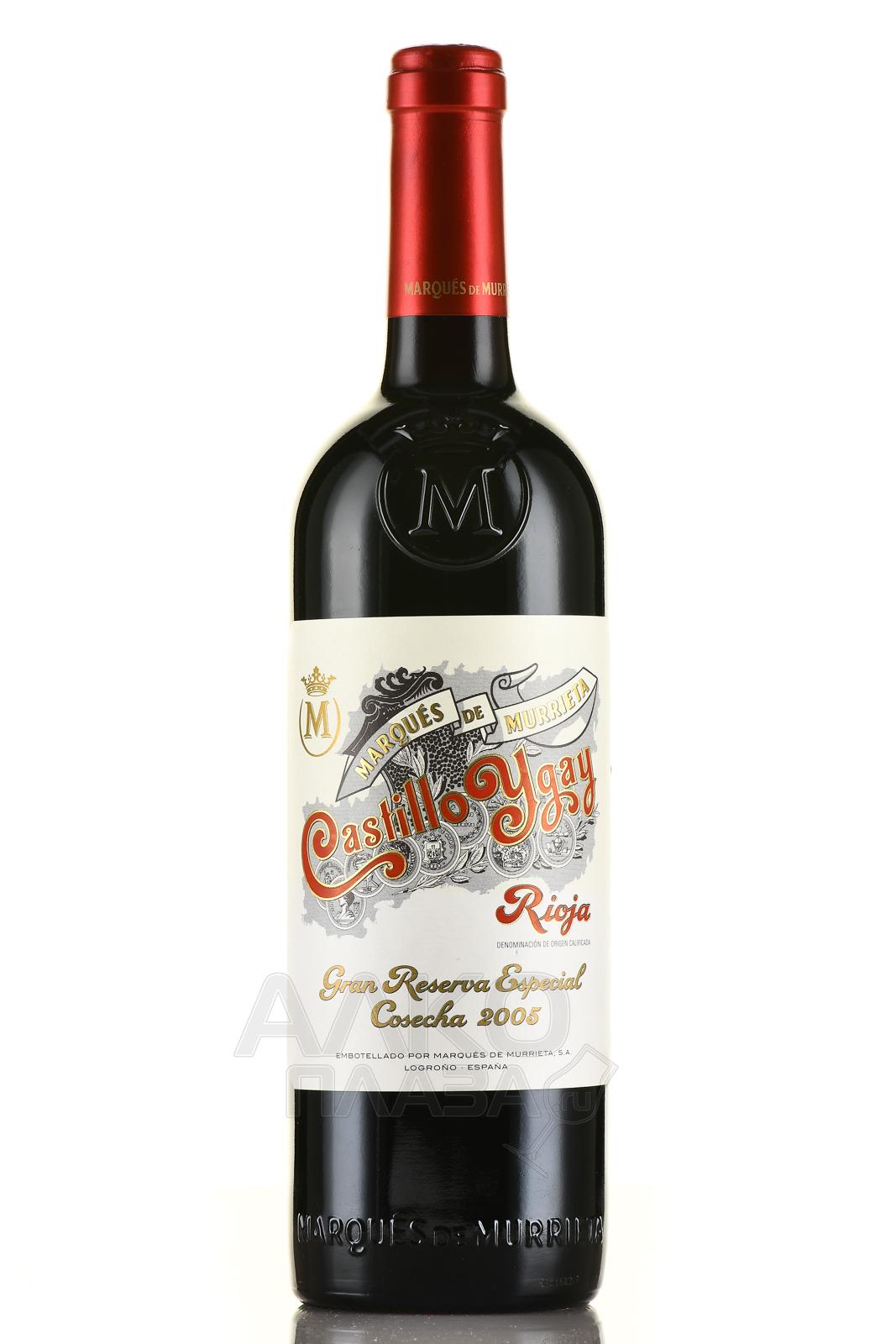 вино Marques de Murrieta Castillo Ygay Gran Reserva Especial 2005 0.75 л 