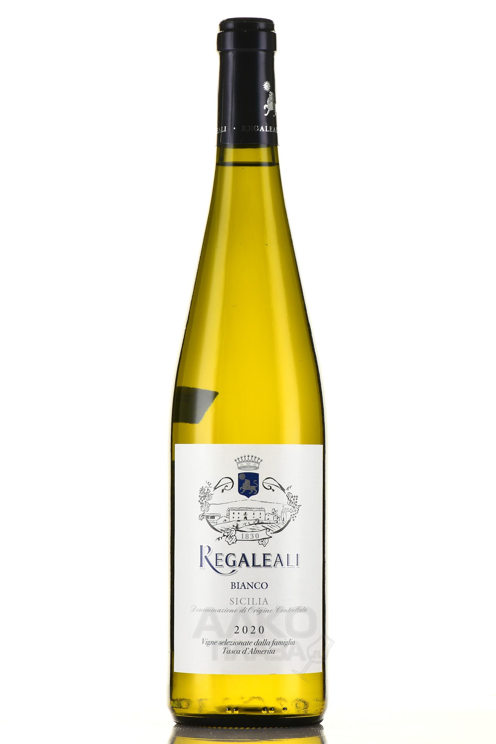 Regaleali Bianco - вино Регалеали Бьянко Сицилия 0.75 л белое сухое