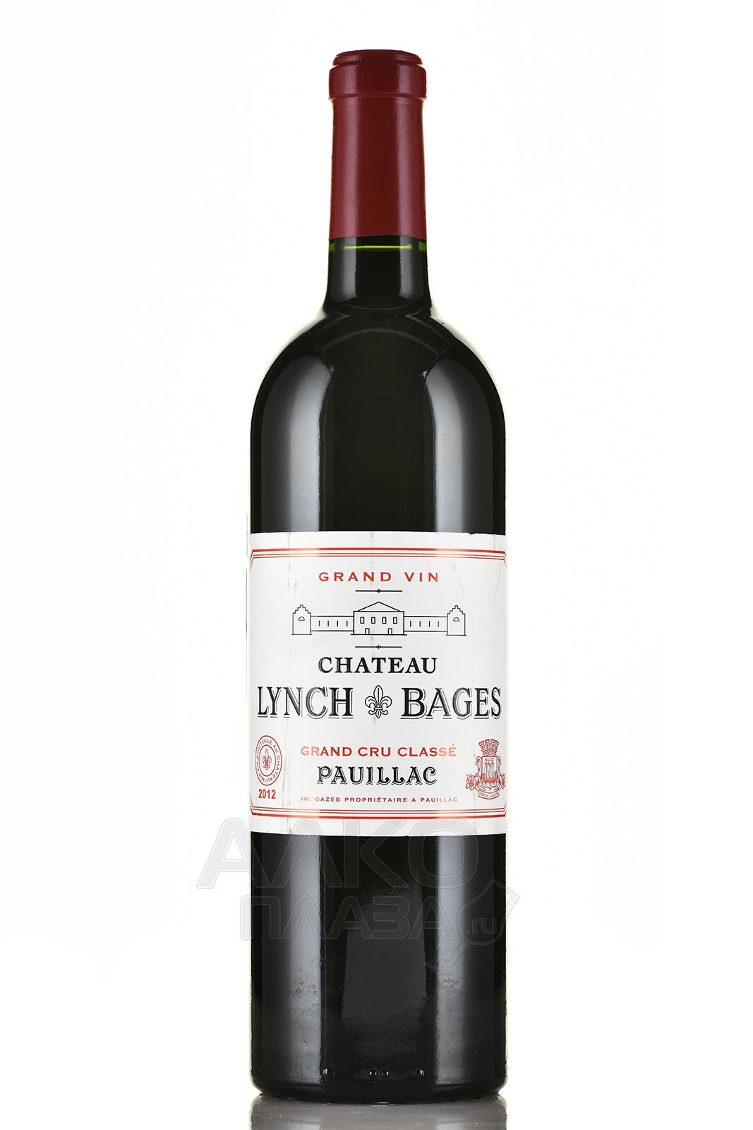 Chateau Lynch Bages Pauillac AOC - вино Шато Линч Баж АОС Пойак 0.75 л красное сухое