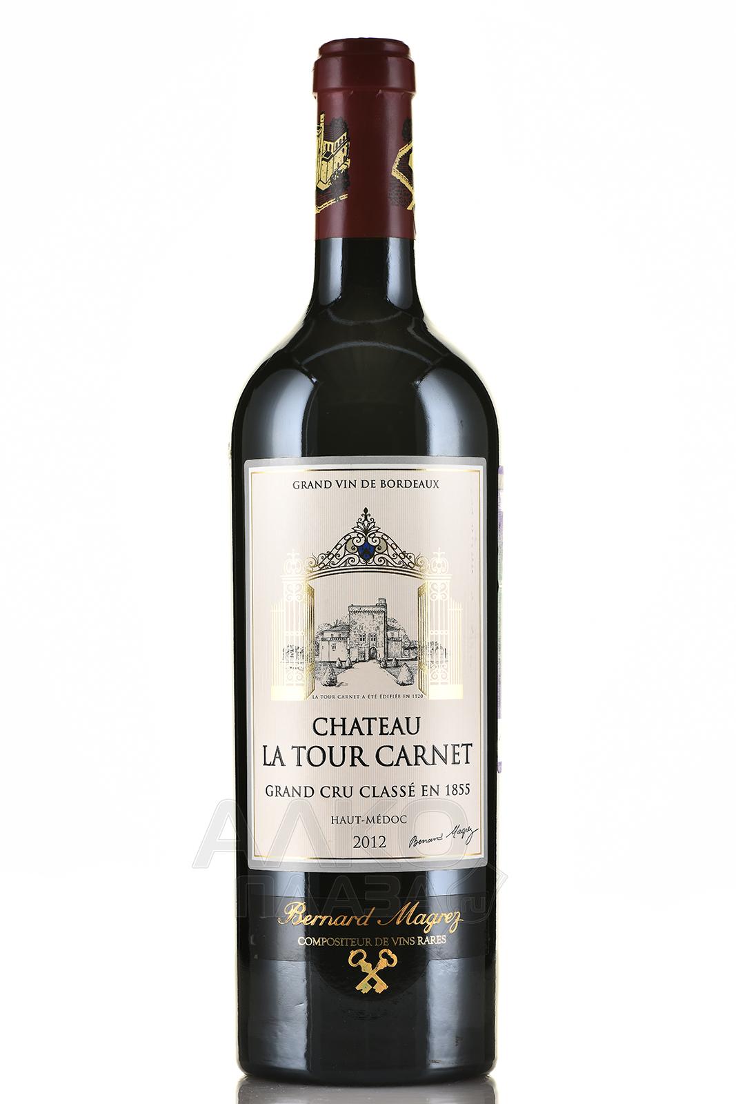 вино Chateau La Tour Carnet Grand Cru Classe Haut-Medoc AOC 0.75 л 