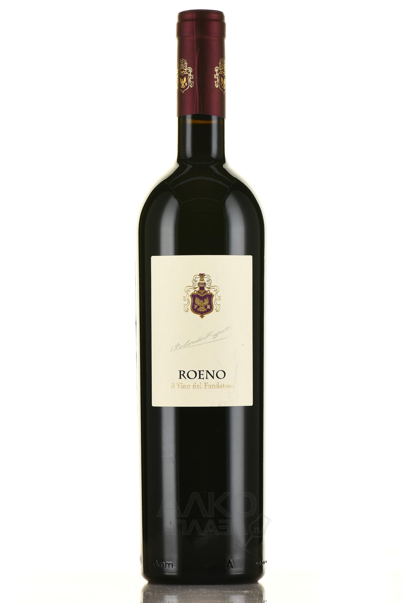 Roeno Il Vino del Fondatore Vallagarina IGT - вино Роэно Иль Вино дель Фондаторе 0.75 л красное сухое