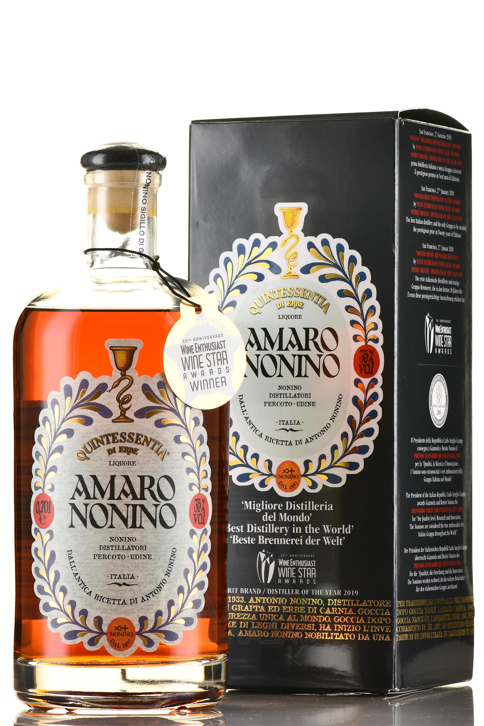 Amaro Quintessentia - ликер Амаро Куинтессенциа 0.7 л в п/у
