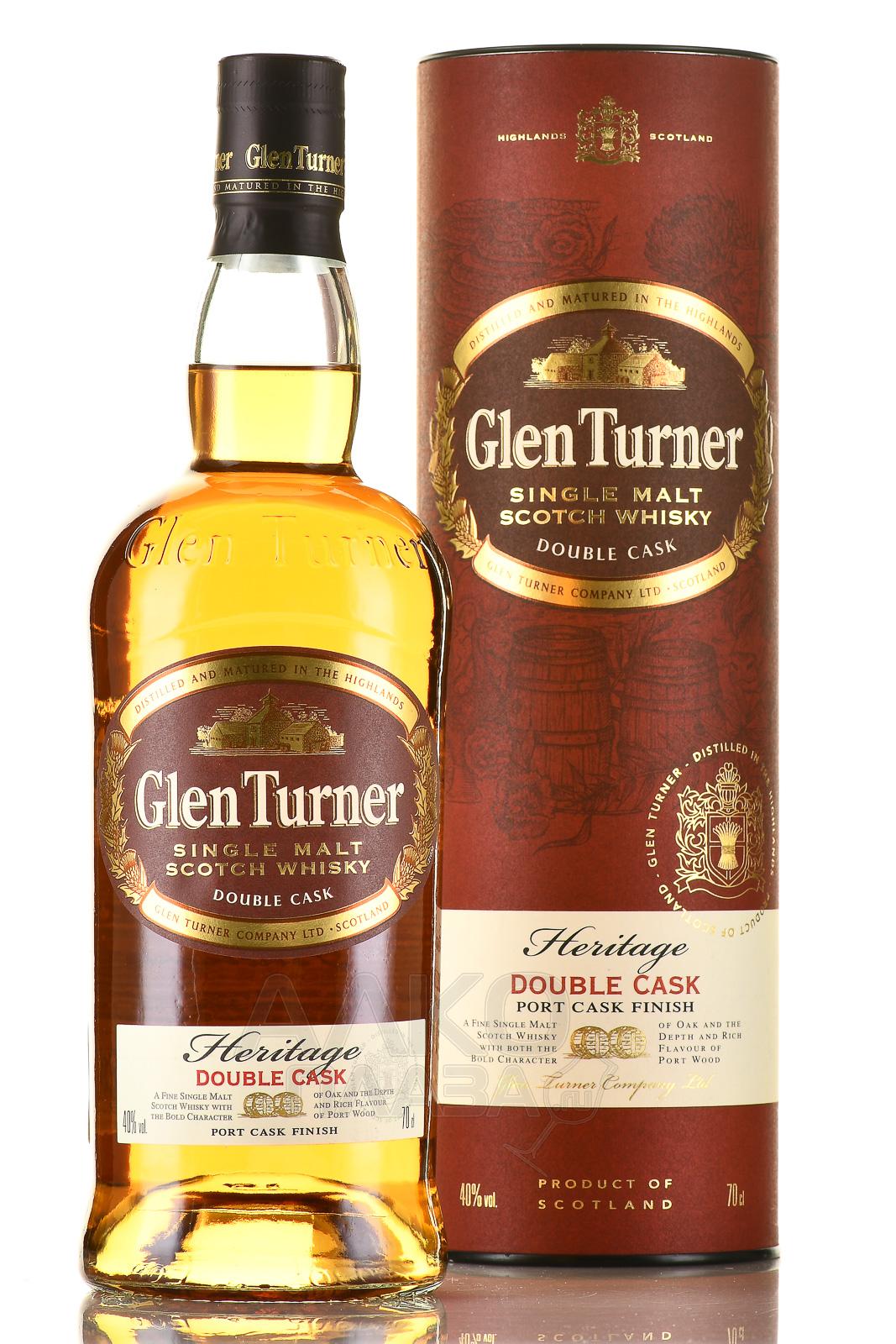 Glen Turner Heritage Double Cask купить виски Глен Тернер Эритаж Дабл