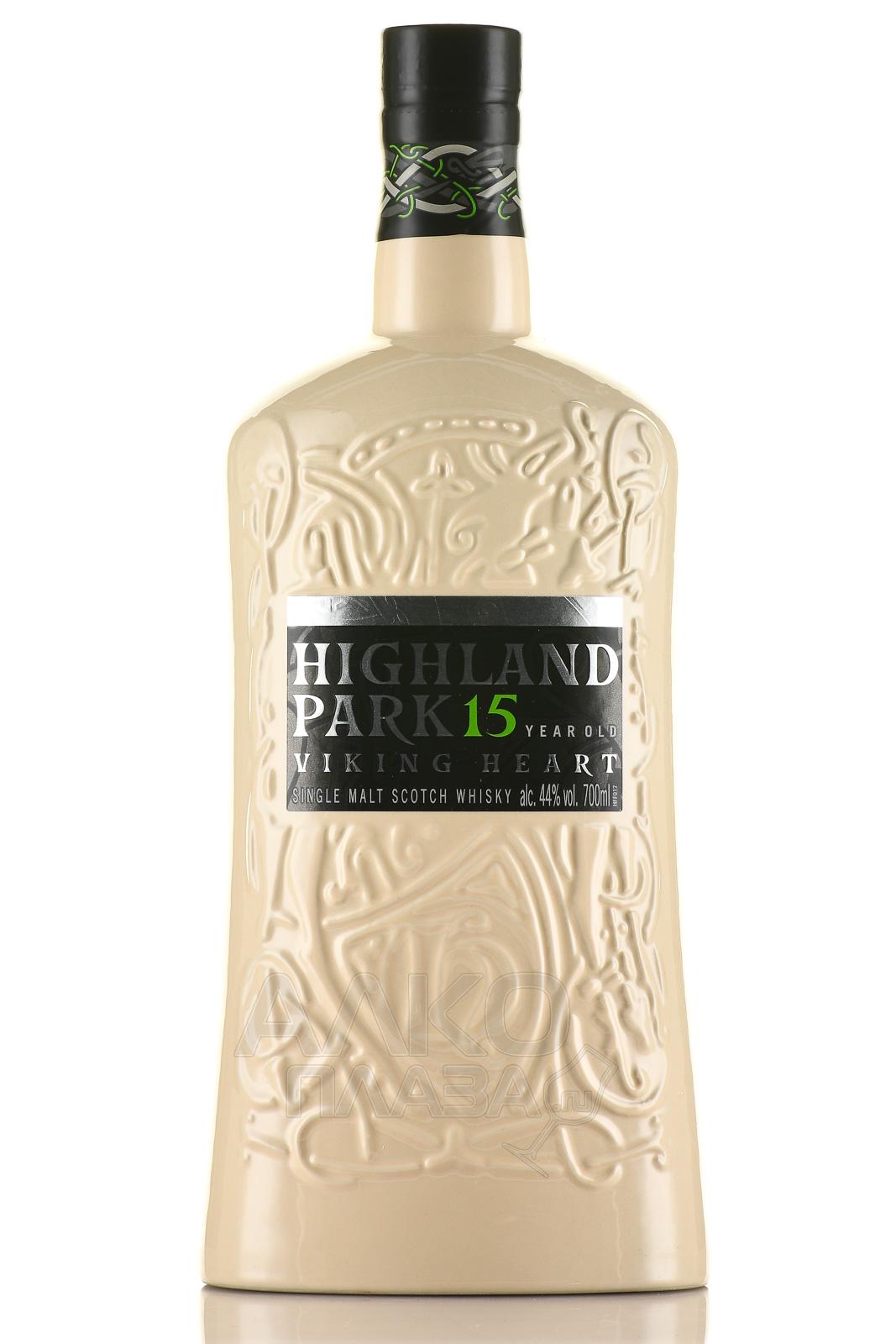 Highland Park 15 Year Old Viking Heart - купить виски Хайланд Парк 15 лет  Викинг Харт 0.7 л - цена