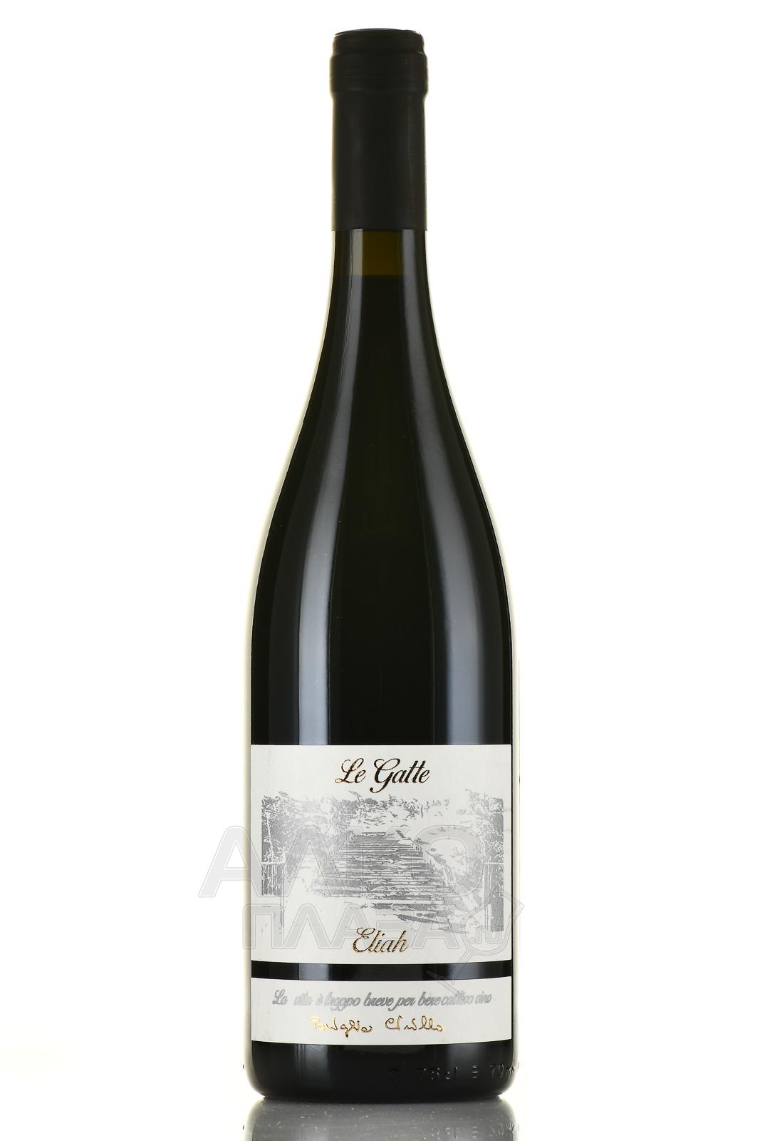 Le Gatte Eliah Rosso Riserva DOC - вино Ле Гатте Элиа Россо Ризерва ДОК 0.75 л красное сухое 2016