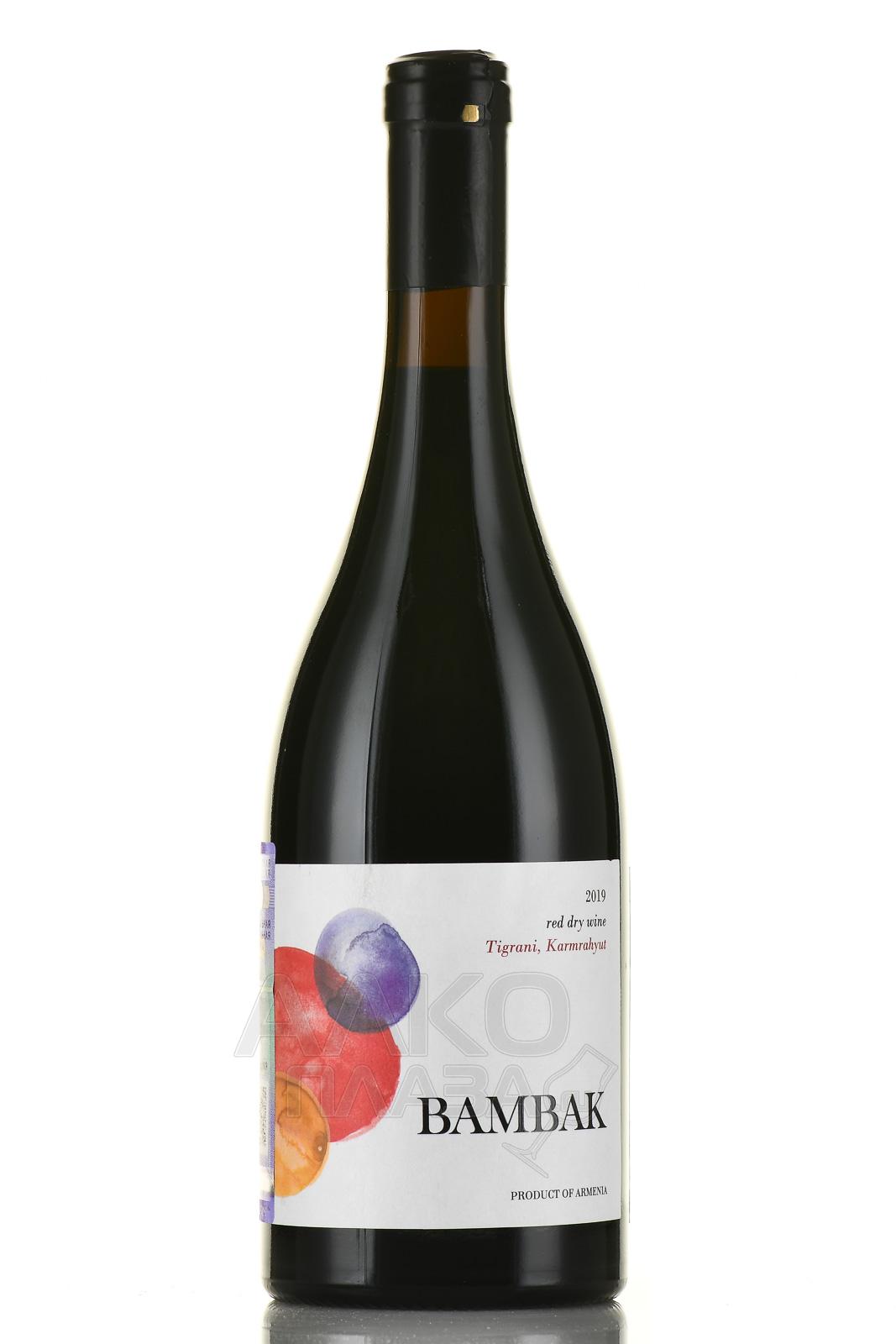 Bambak - вино Бамбак 0.75 л красное сухое
